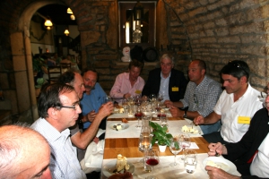 Table présidentielle à Volnay